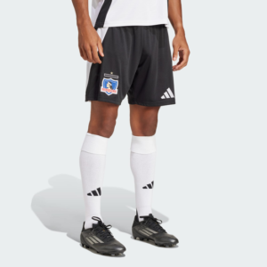 Short Fútbol Hombre Adidas Colo Colo Local 2025 Negro
