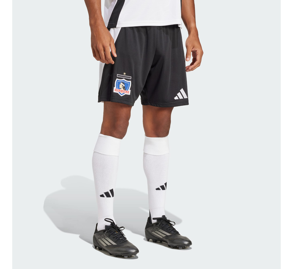 Short Fútbol Hombre Adidas Colo Colo Local 2025 Negro