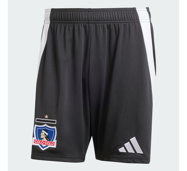 Short Fútbol Hombre Adidas Colo Colo Local 2025 Negro - Imagen 4