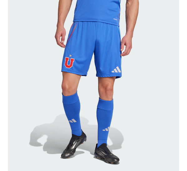 Short Fútbol Hombre Adidas Universidad de Chile Local 2025 Azul